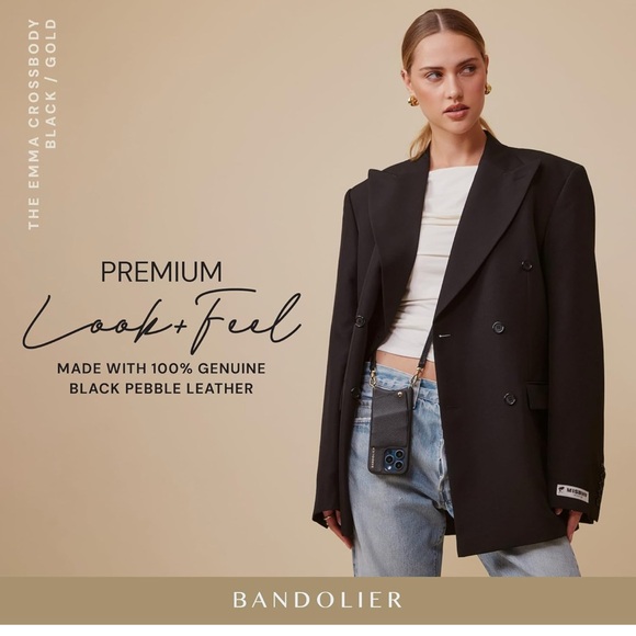 Bandolier Black Case with Strap - Picture 3 of 6